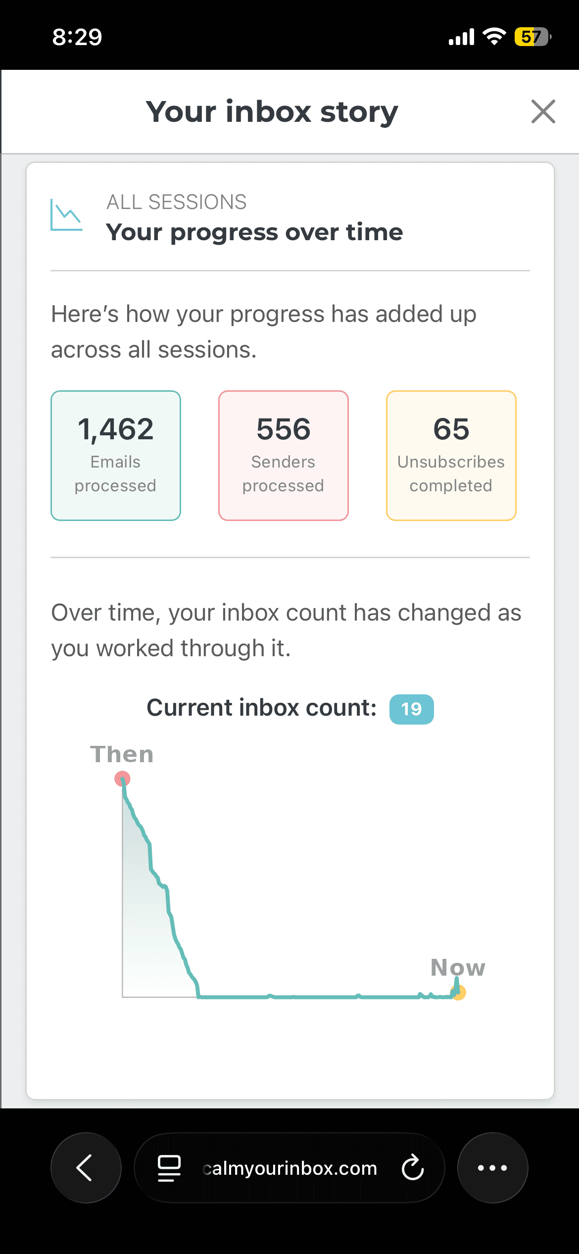 Calm Your Inbox screenshot 1